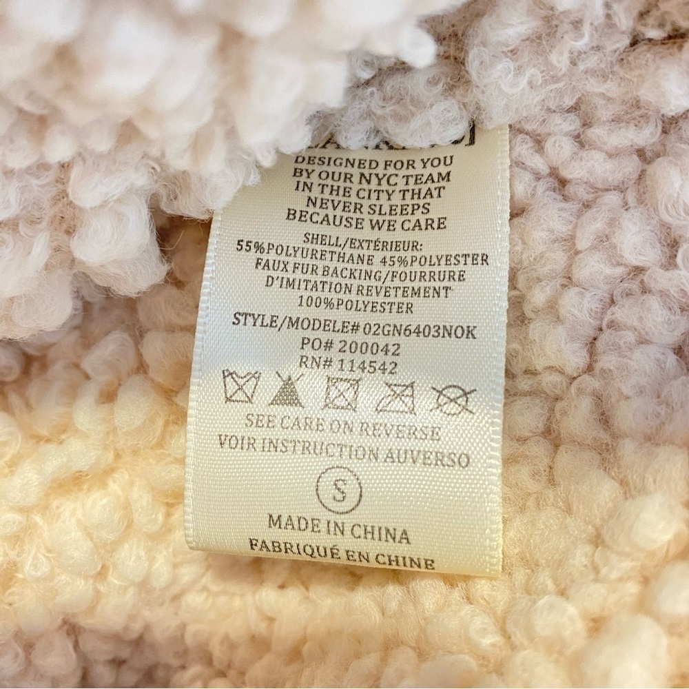 BLANKNYC Faux Shearling Vegan Leather Jacket - Picture 8 of 8
